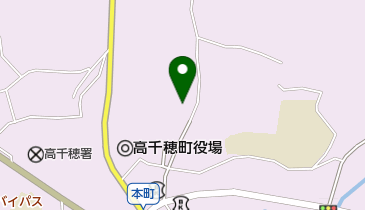 西臼杵LPガス保安センターの地図画像