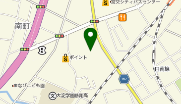 高齢・障害・求職者雇用支援機構(独立行政法人)宮崎支部 宮崎職業能力開の地図画像