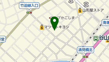 カトリック教会 谷山教会の地図画像