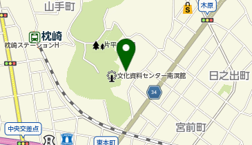 枕崎市病児保育施設カンガルーのポッケの地図画像