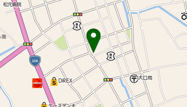 レディースファッションいまむらの地図画像