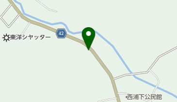 株式会社鯵坂林業の地図画像