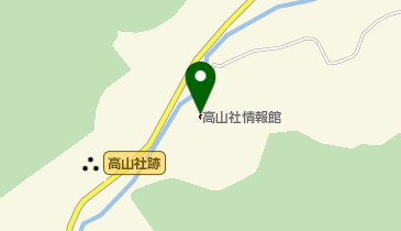 藤岡市役所 藤岡文化財保護課 高山社情報館の地図画像