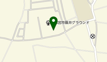 宇都宮市 篠井生涯学習センターの地図画像