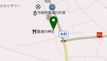 やまと食堂の地図画像