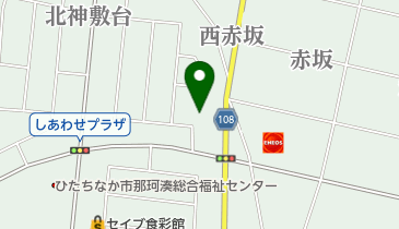 愛の家グループホームひたちなかの地図画像