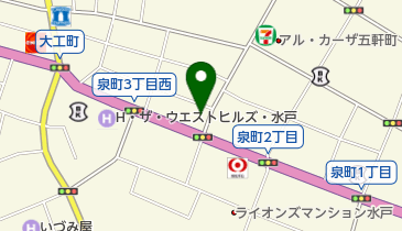ラウンジfの地図画像