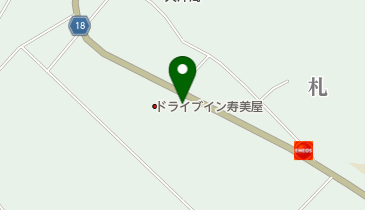 大黒屋菓子店の地図画像