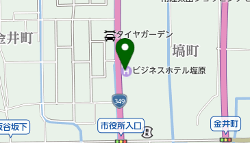 パリー舎 バイパス店の地図画像