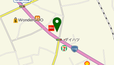 サブリナフェア常陸大宮店の地図画像