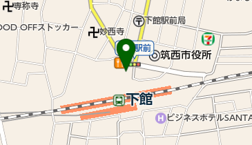 BLV下館店の地図画像