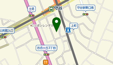 RAY守谷店の地図画像