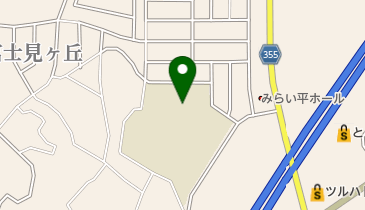 つくばみらい市立 富士見ヶ丘小児童クラブの地図画像