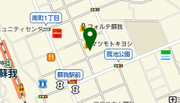 フランキンセンス蘇我店の地図画像