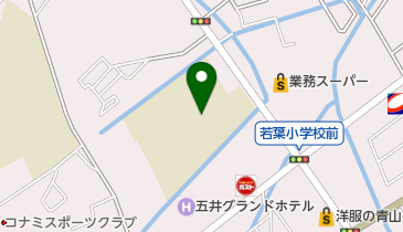 市原市立 若葉小学校児童クラブの地図画像
