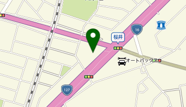 くるまのファミリーの地図画像