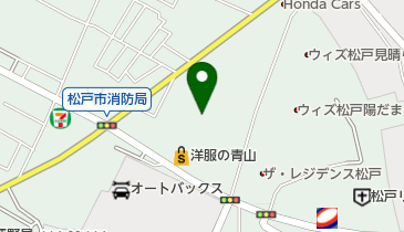 ペピカファミリー松戸店美容室の地図画像