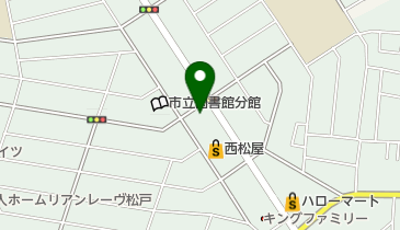ふわふわ松戸六高台店の地図画像