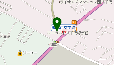 Wiz八千代緑が丘店の地図画像