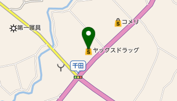 ヤックスデイサービス長南の地図画像