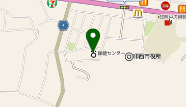 印西市立 子どもふれあいセンターの地図画像