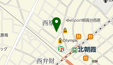 こころ菓子ほそや北朝霞店の地図画像