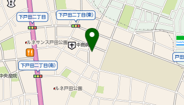 少林寺拳法 埼玉下戸田道院の地図画像