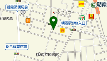 アフラック募集代理店プレモの地図画像