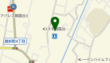 ジャムフレンドクラブ朝霞店ホールの地図画像