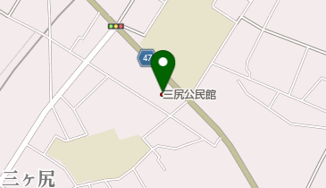 熊谷市 三尻公民館の地図画像