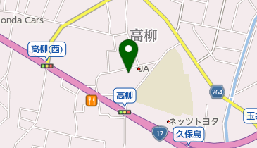 熊谷市 玉井公民館の地図画像