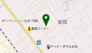 みらい薬局東間店の地図画像