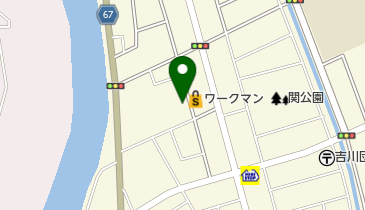 吉川市役所 健康長寿部 健康増進課・保健センター 健康づくり支援係の地図画像