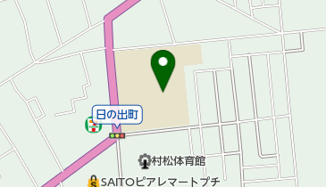 五泉市 あたご学童クラブの地図画像