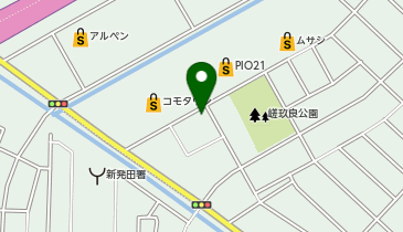 ヤマハわたじん楽器の地図画像