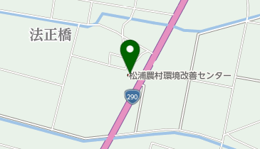 新発田市 松浦農村環境改善センターの地図画像