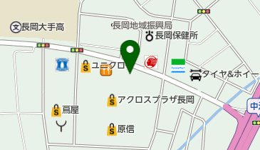ニサン アクロスプラザ店の地図画像