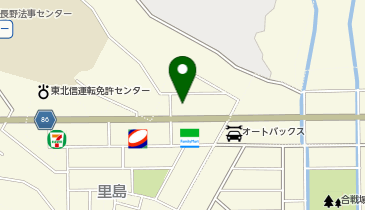 マニフレックス・マニランド長野 川中島店の地図画像