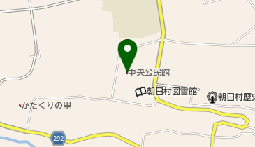 朝日村観光協会の地図画像