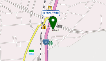 アウディ松本の地図画像