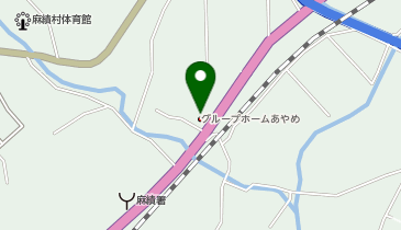 グループホームあやめの地図画像