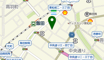 飯田市 飯田市公民館の地図画像