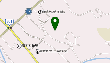 喬木村 第一児童クラブの地図画像