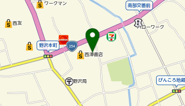 シルクヴェッセル(SilkVessel)婦人・学生衣料の地図画像