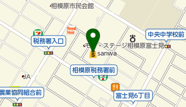 ヘアースタジオIWASAKI神奈川富士見店の地図画像
