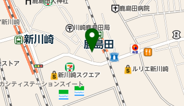 ゼル(ZELE)新川崎の地図画像