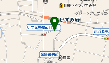 ヘアーサロンセブンの地図画像