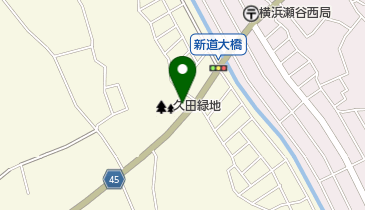 ワークマン大和上和田店の地図画像