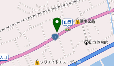 西湘動物病院の地図画像