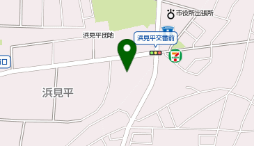 パシオス茅ヶ崎浜見平店の地図画像